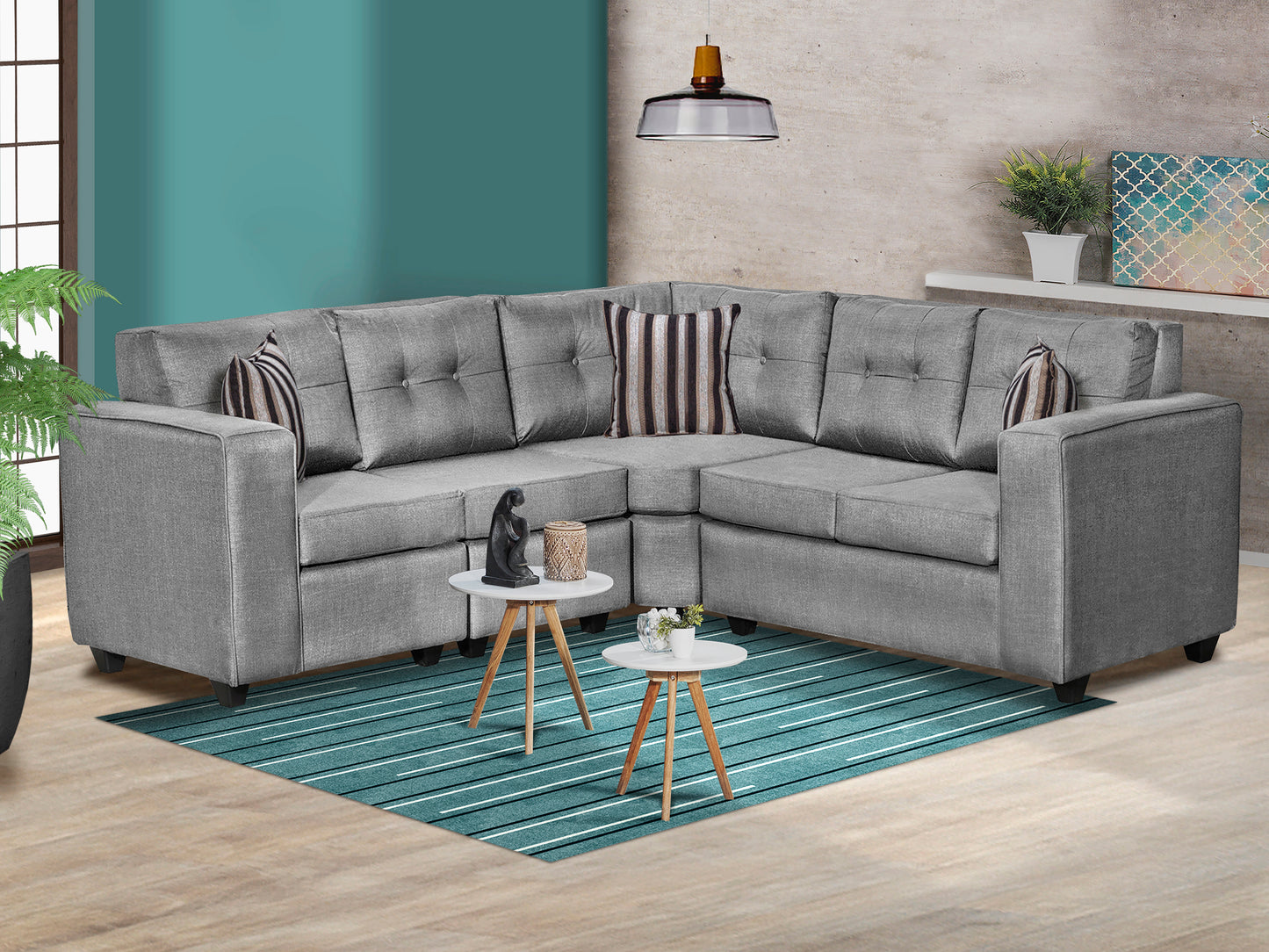 Sofa Seccional Vitara - Gris