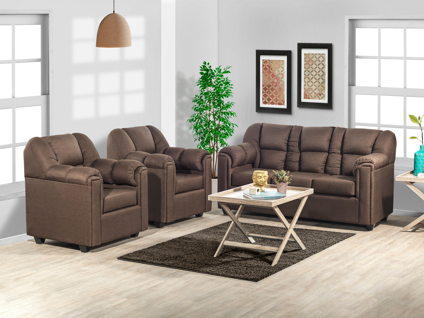 Sofa Living Bronco - Chocolate
