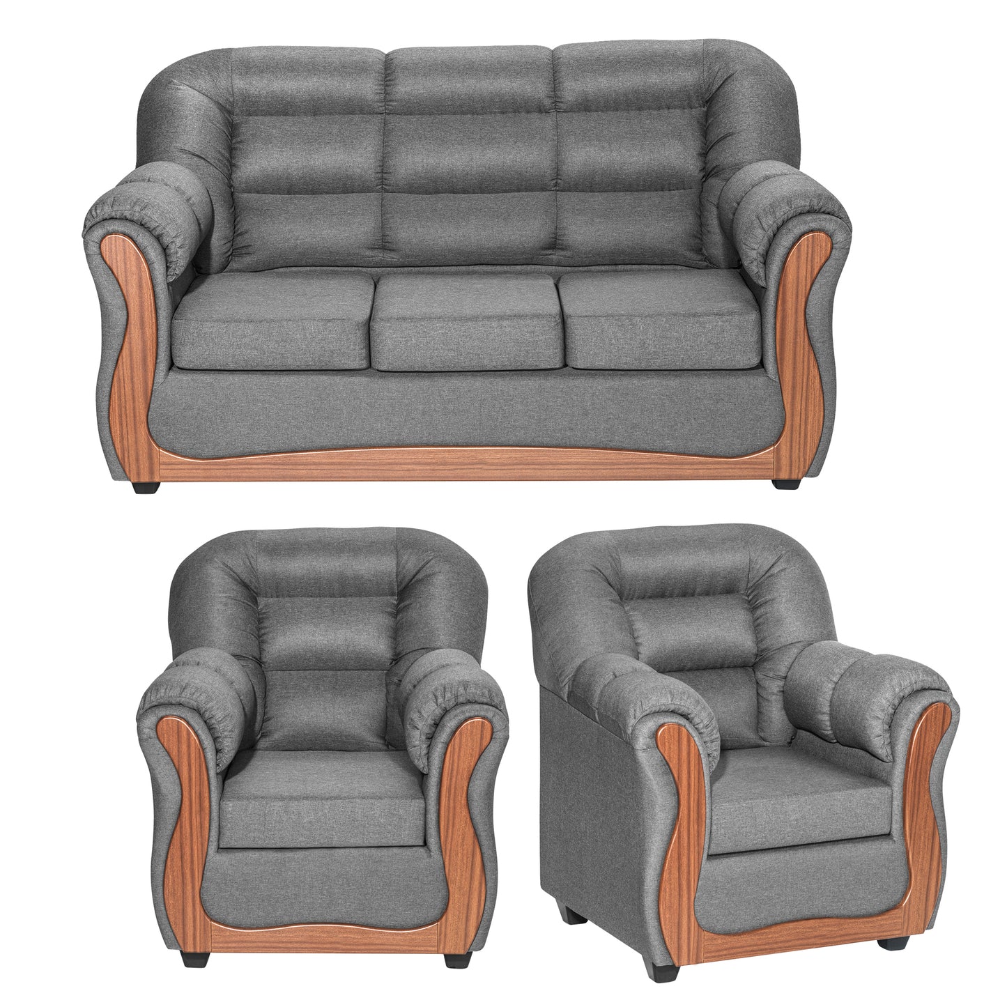 Sofa Living Cheyenne - Gris