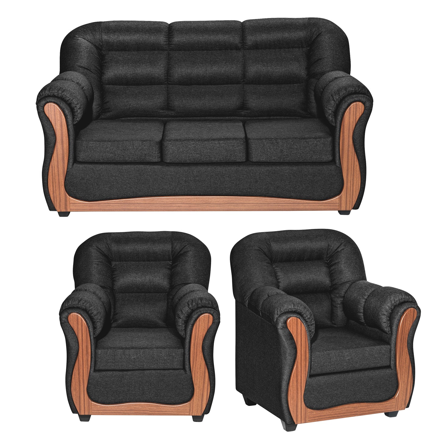 Sofa Living Cheyenne - Negro