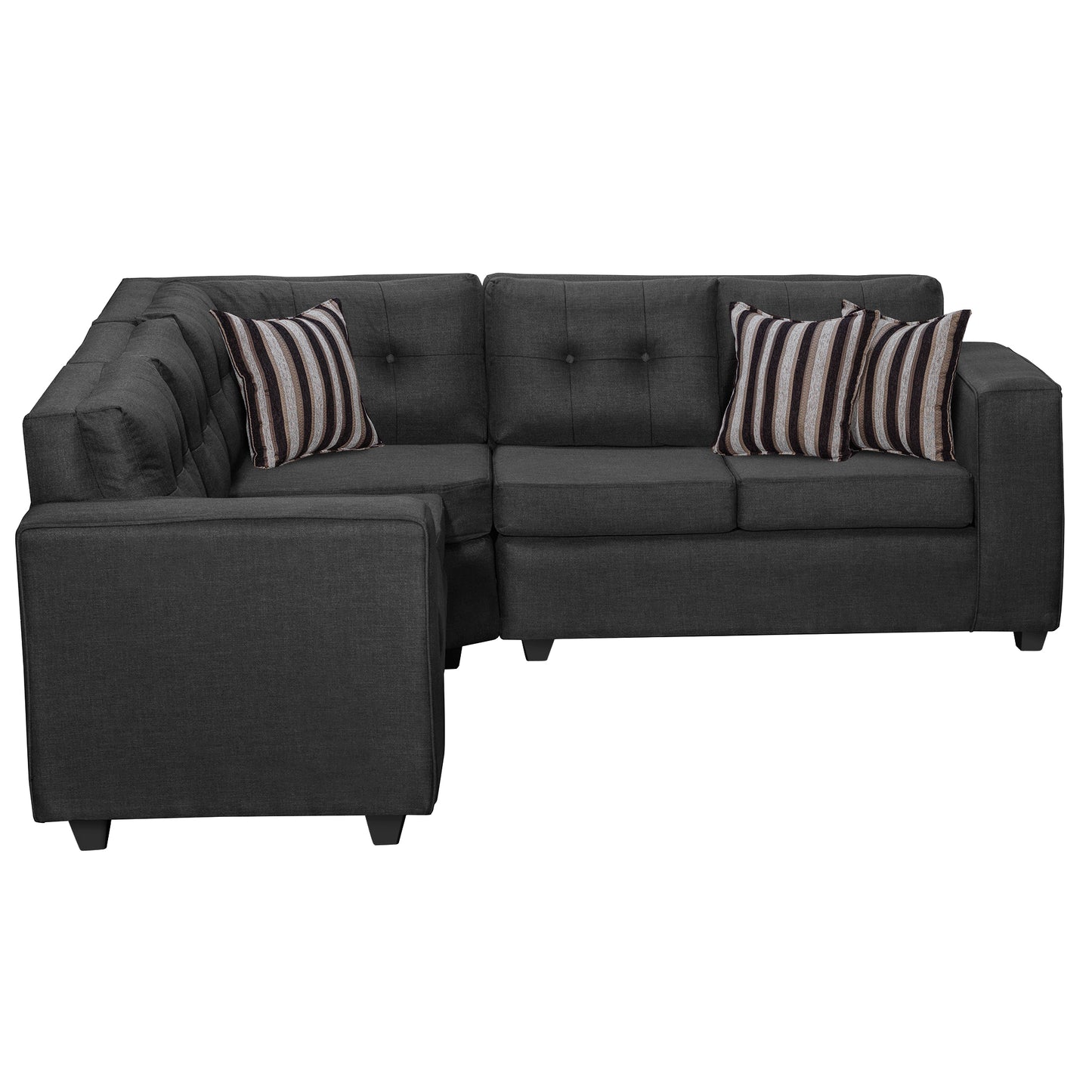 Sofa Seccional Vitara - Gris Oscuro