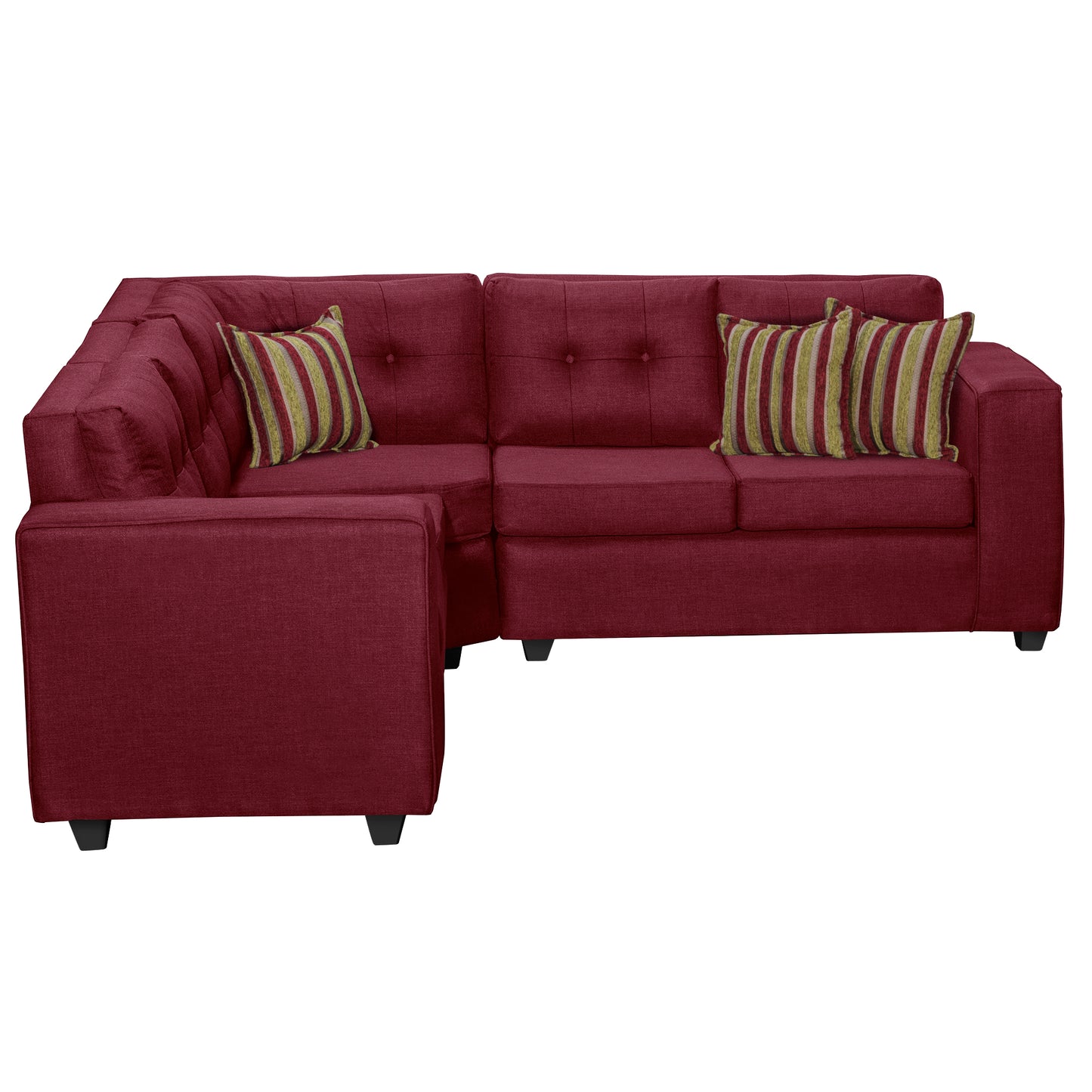 Sofa Seccional Vitara - Burdeo