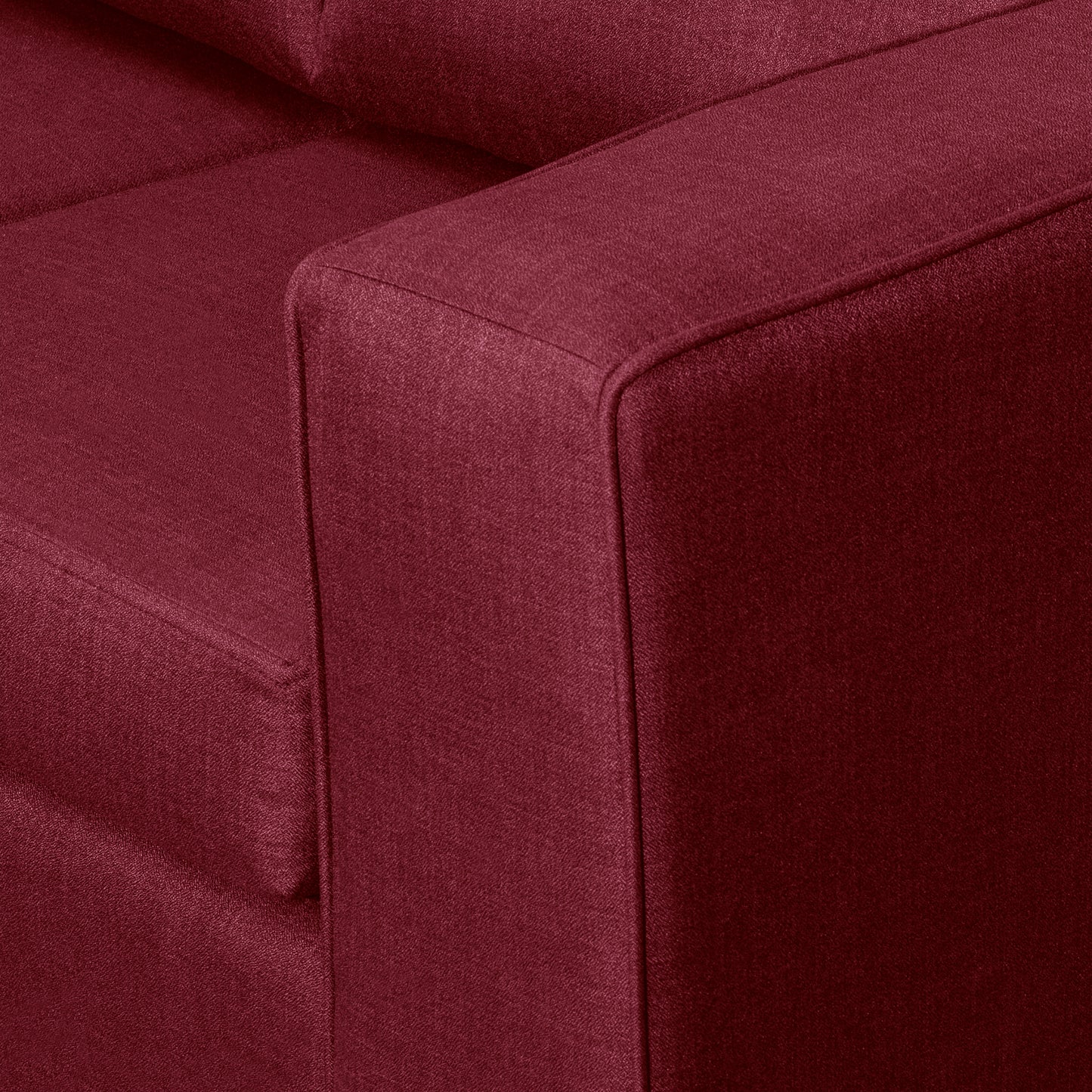 Sofa Seccional Vitara - Burdeo