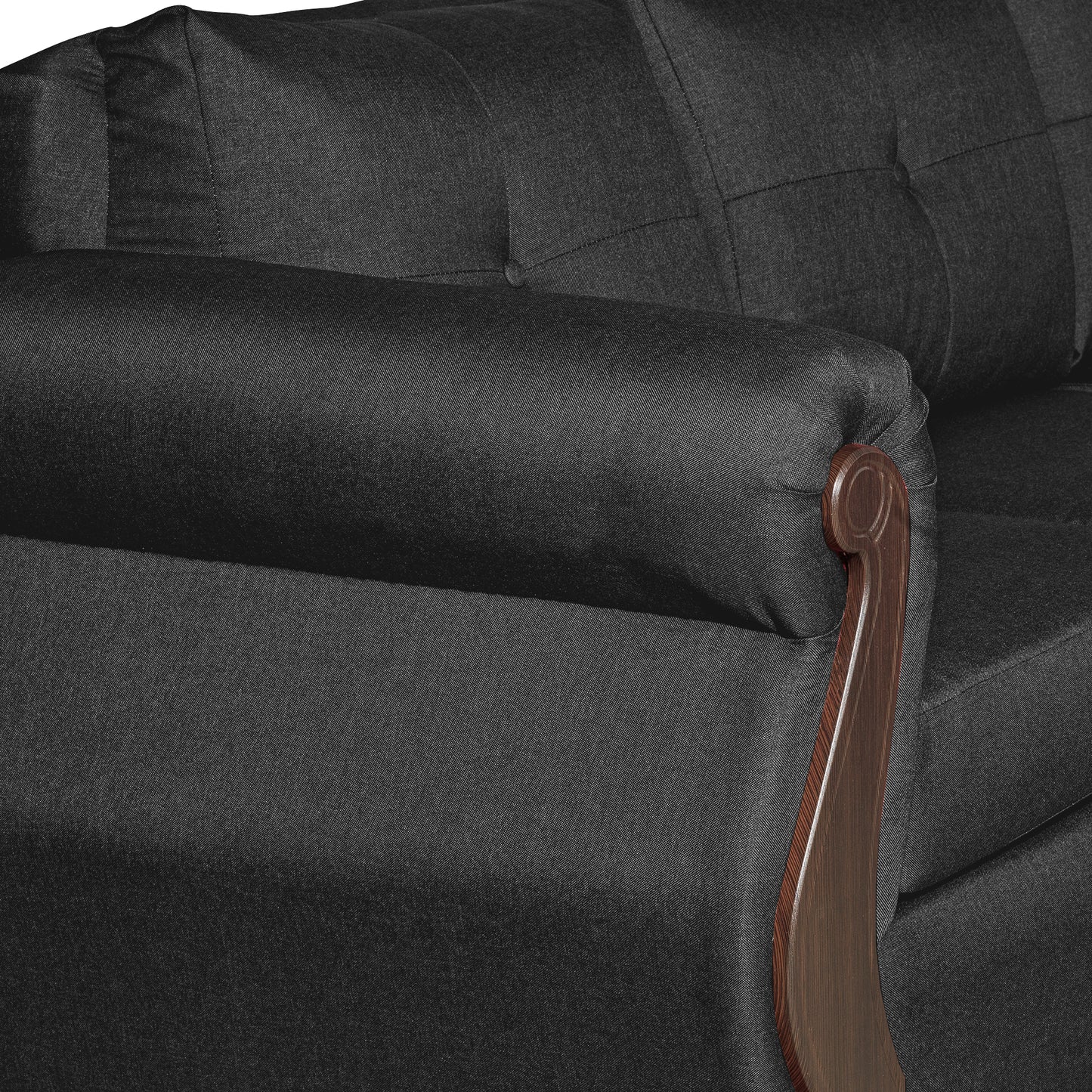 Sofa Seccional Corsa - Negro