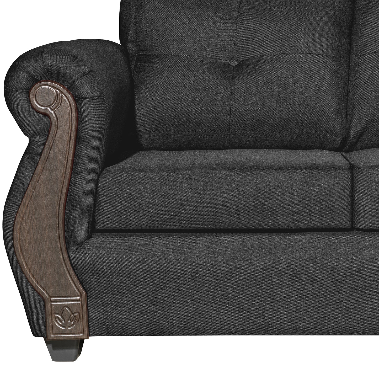Sofa Seccional Corsa - Negro