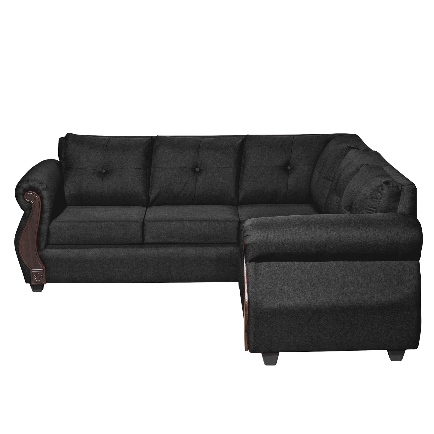 Sofa Seccional Corsa - Negro