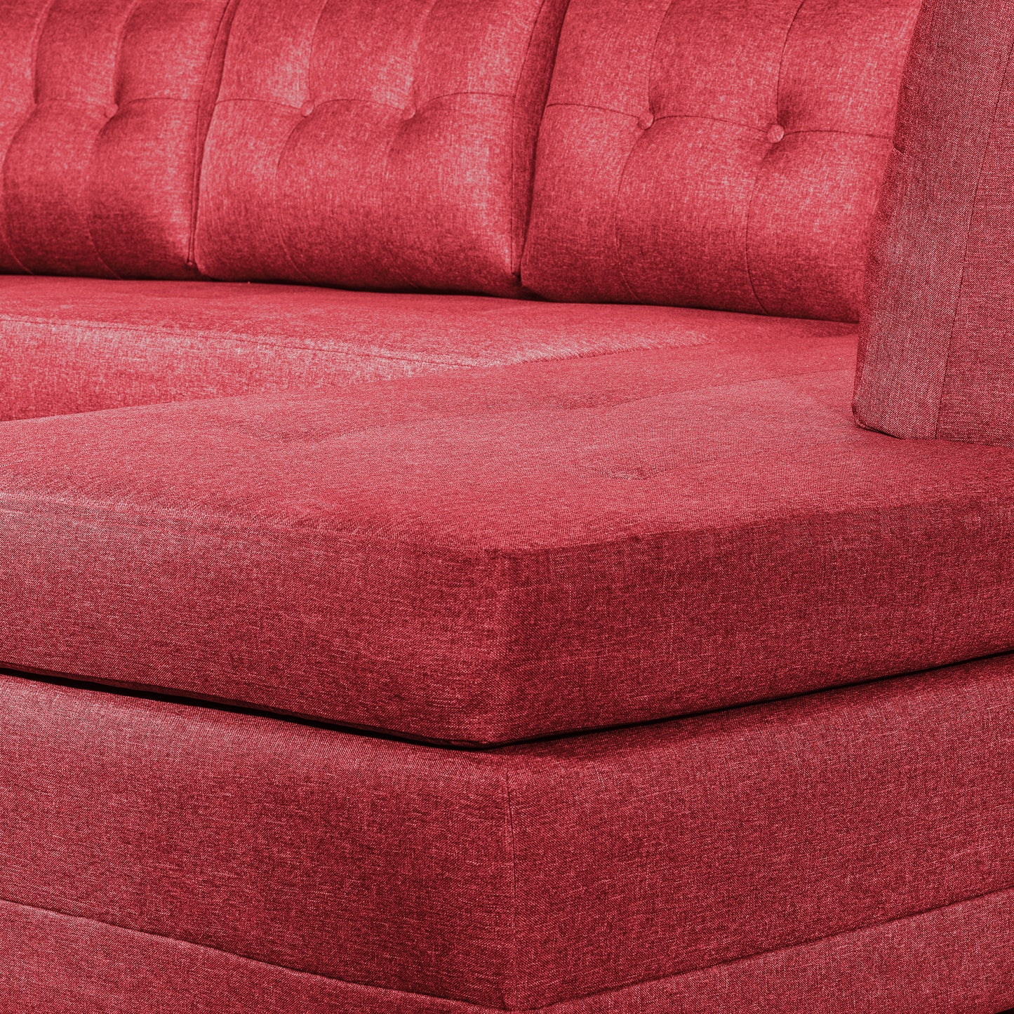 Sofa Seccional Malibu - Burdeo
