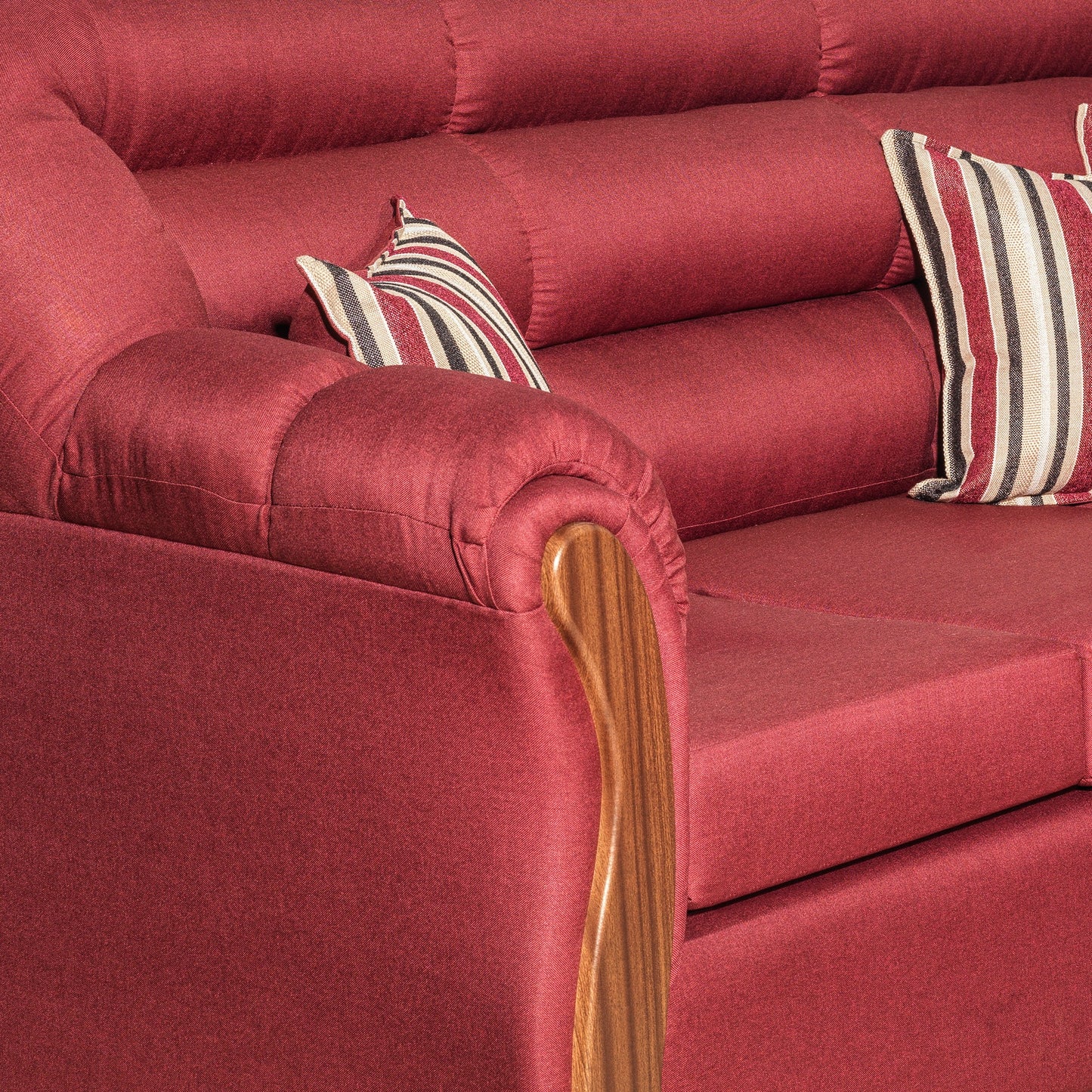 Sofa Seccional Navara - Burdeo