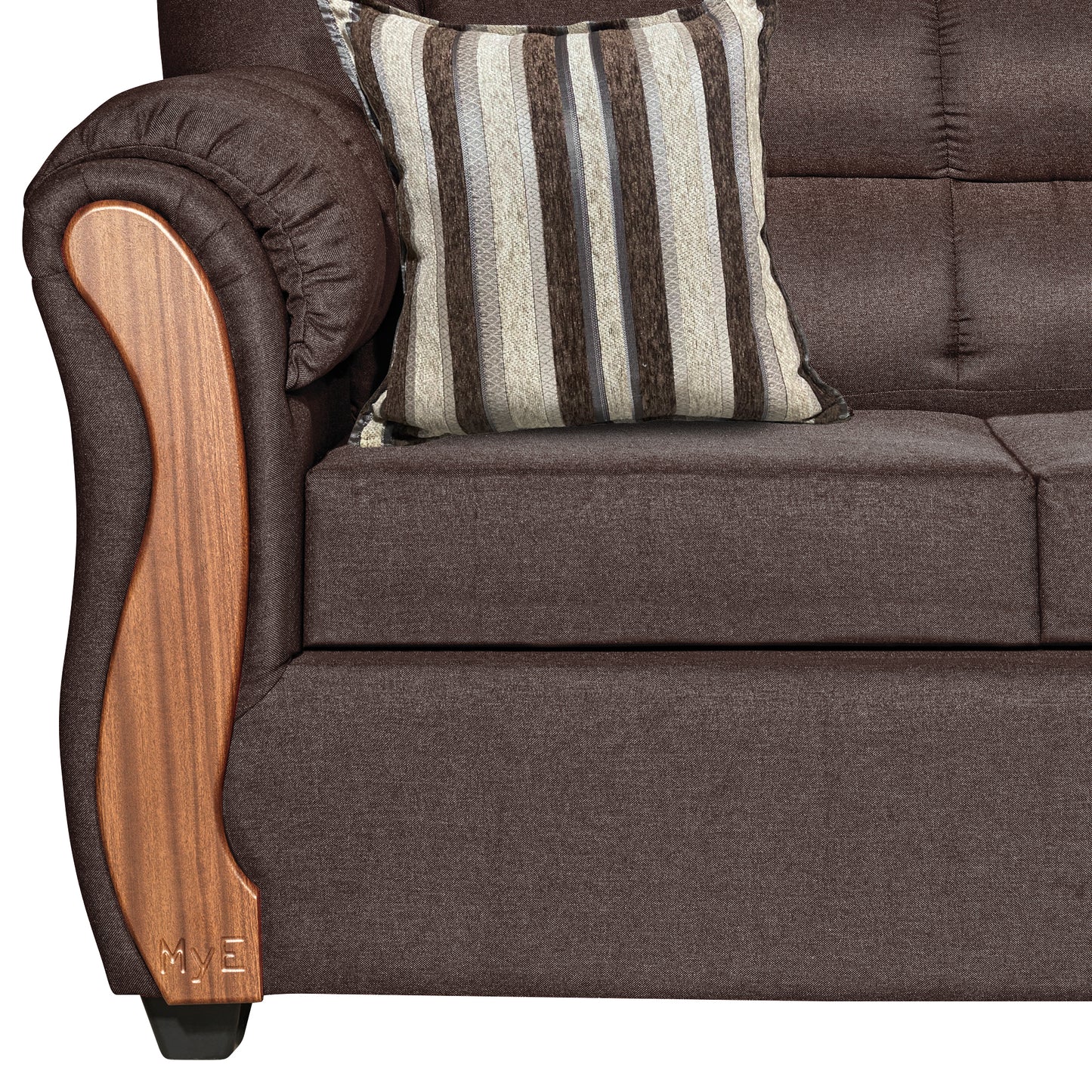 Sofa Seccional Navara - Chocolate