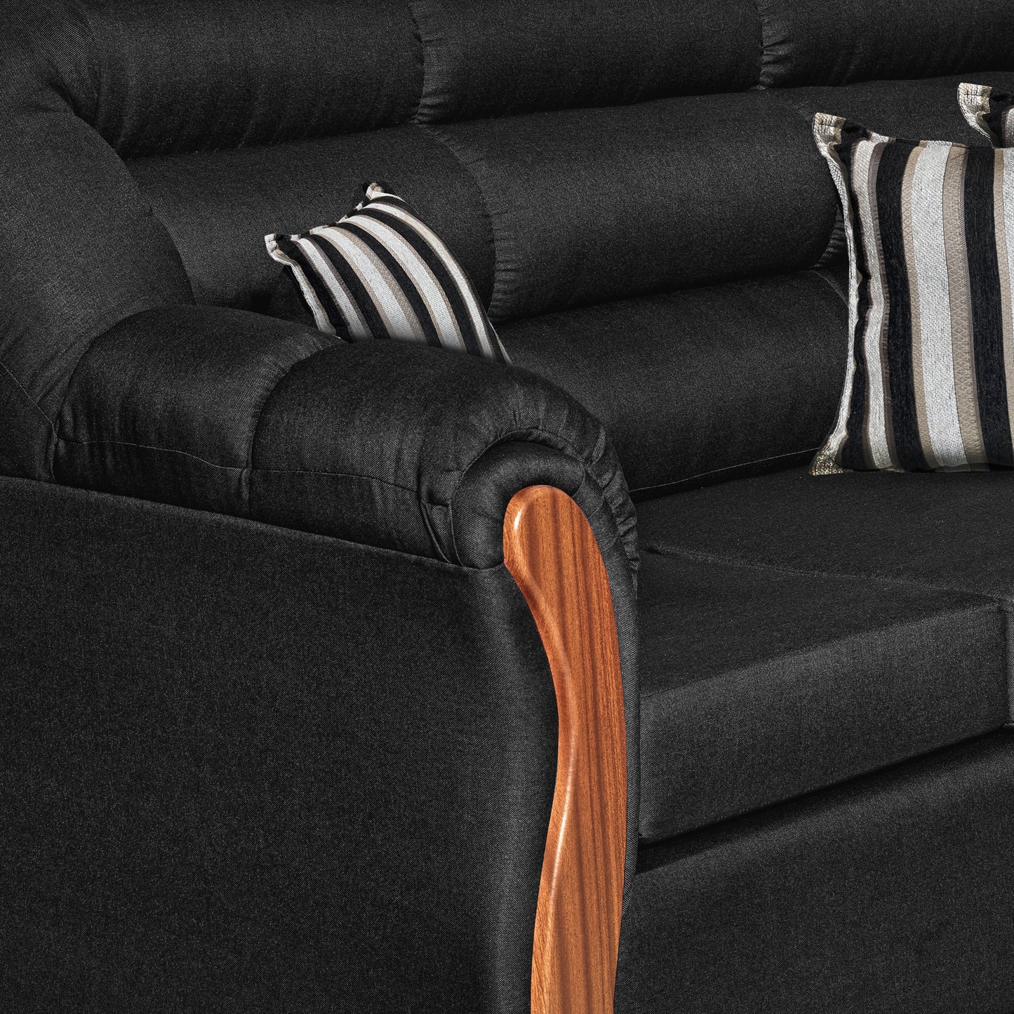 Sofa Seccional Navara - Negro