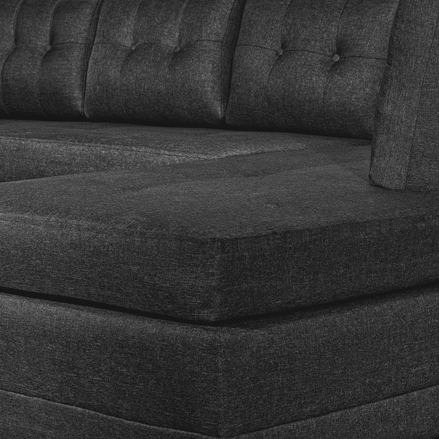 Sofa Seccional Malibu - Negro