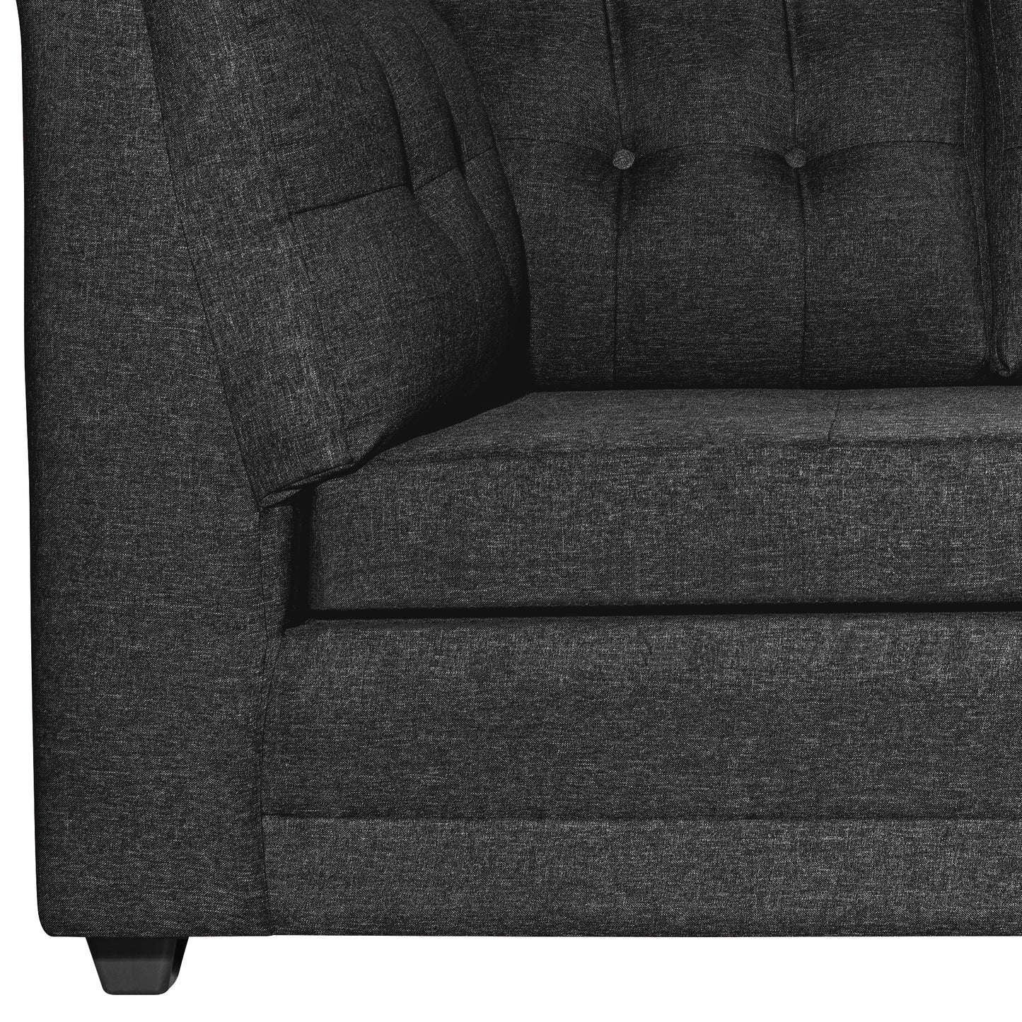 Sofa Seccional Malibu - Negro