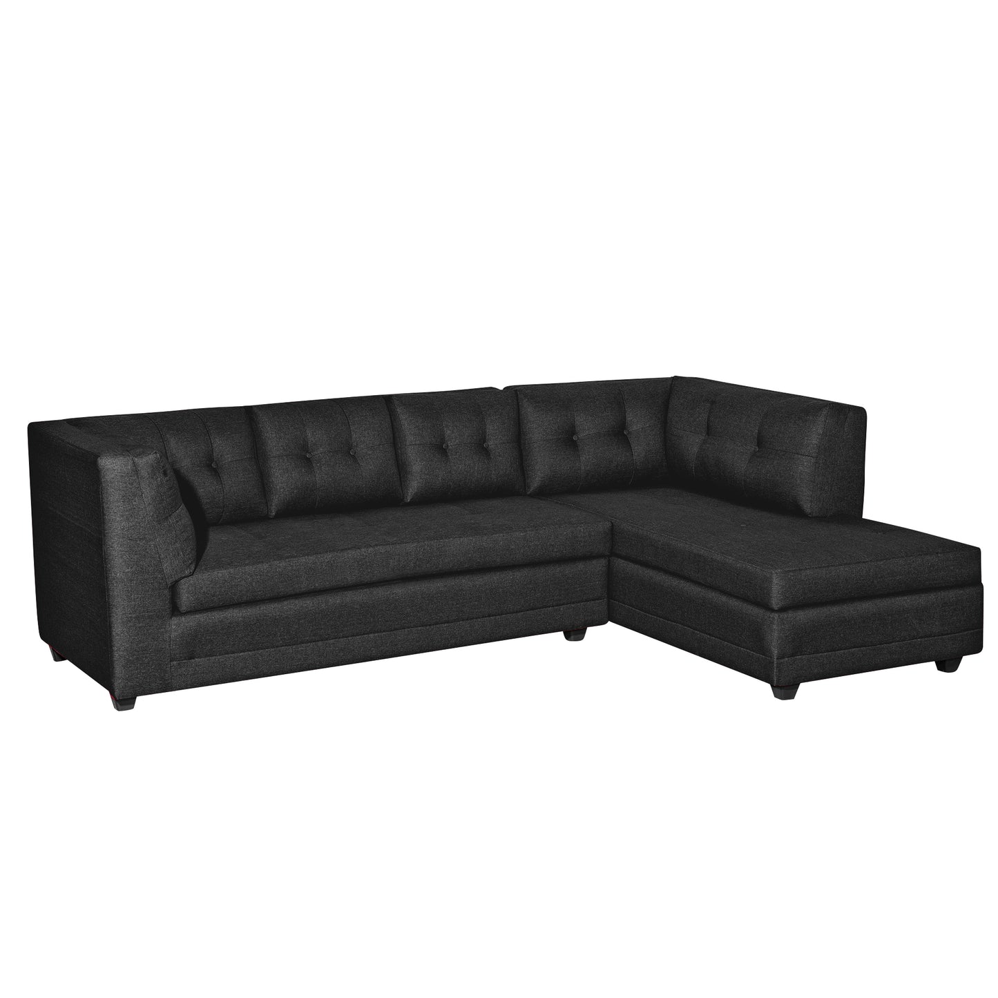 Sofa Seccional Malibu - Negro