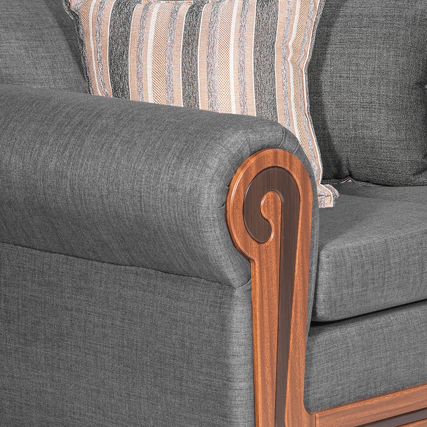 Sofa Living Silverado - Gris