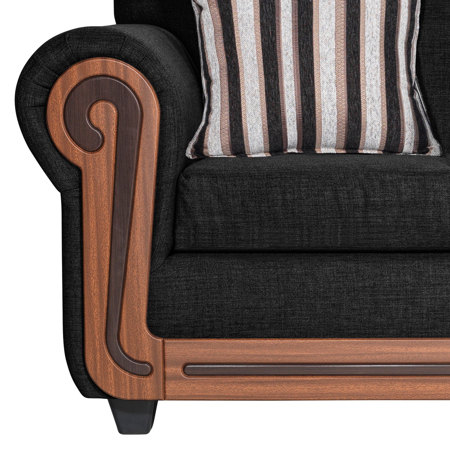 Sofa Living Silverado - Negro