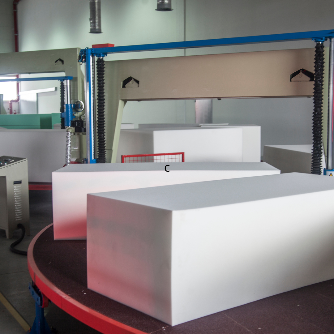 Espuma Centimetro Densidad 40 SS - Blanco
