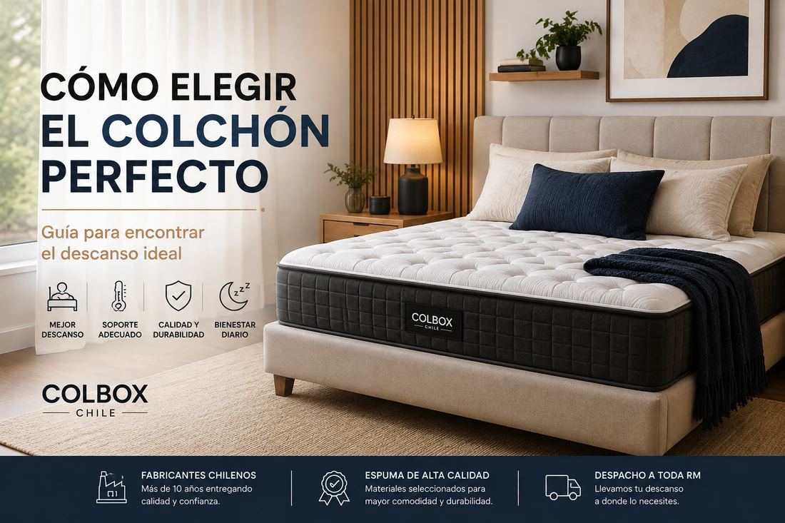 Cómo Elegir el Mejor Colchón para Tus Necesidades: Guía Completa de Colbox Chile