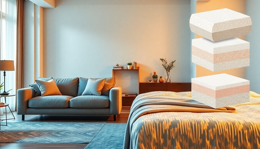Guía Completa sobre Tipos de Densidad de Espuma en Colchones y Sofás: Cómo Elegir la Mejor Opción para tu Hogar