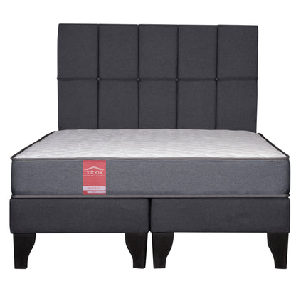 Cama Europea America 2 Plazas + Respaldo