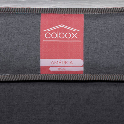 Cama Europea America 2 Plazas + Respaldo