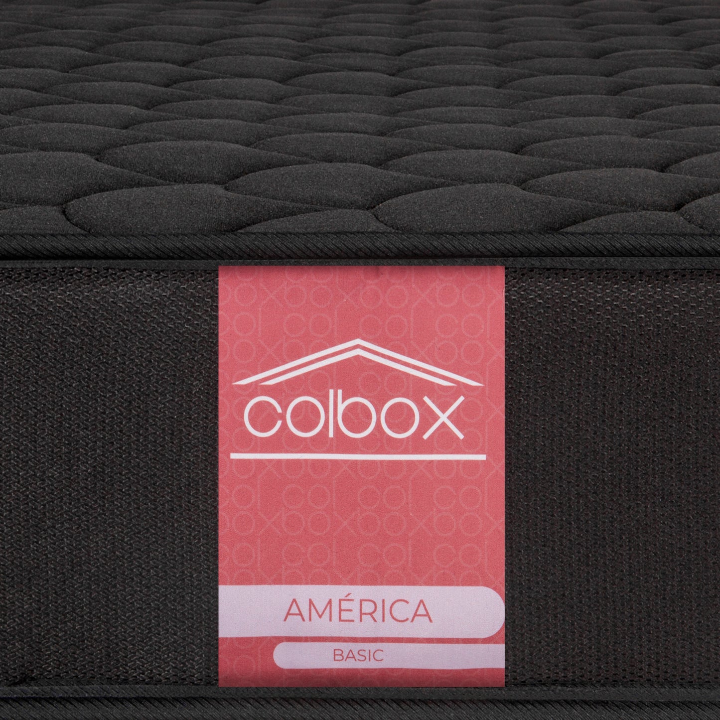 Colchón America Black 2 Plazas_Fabrica_de_espuma_en_Santiago