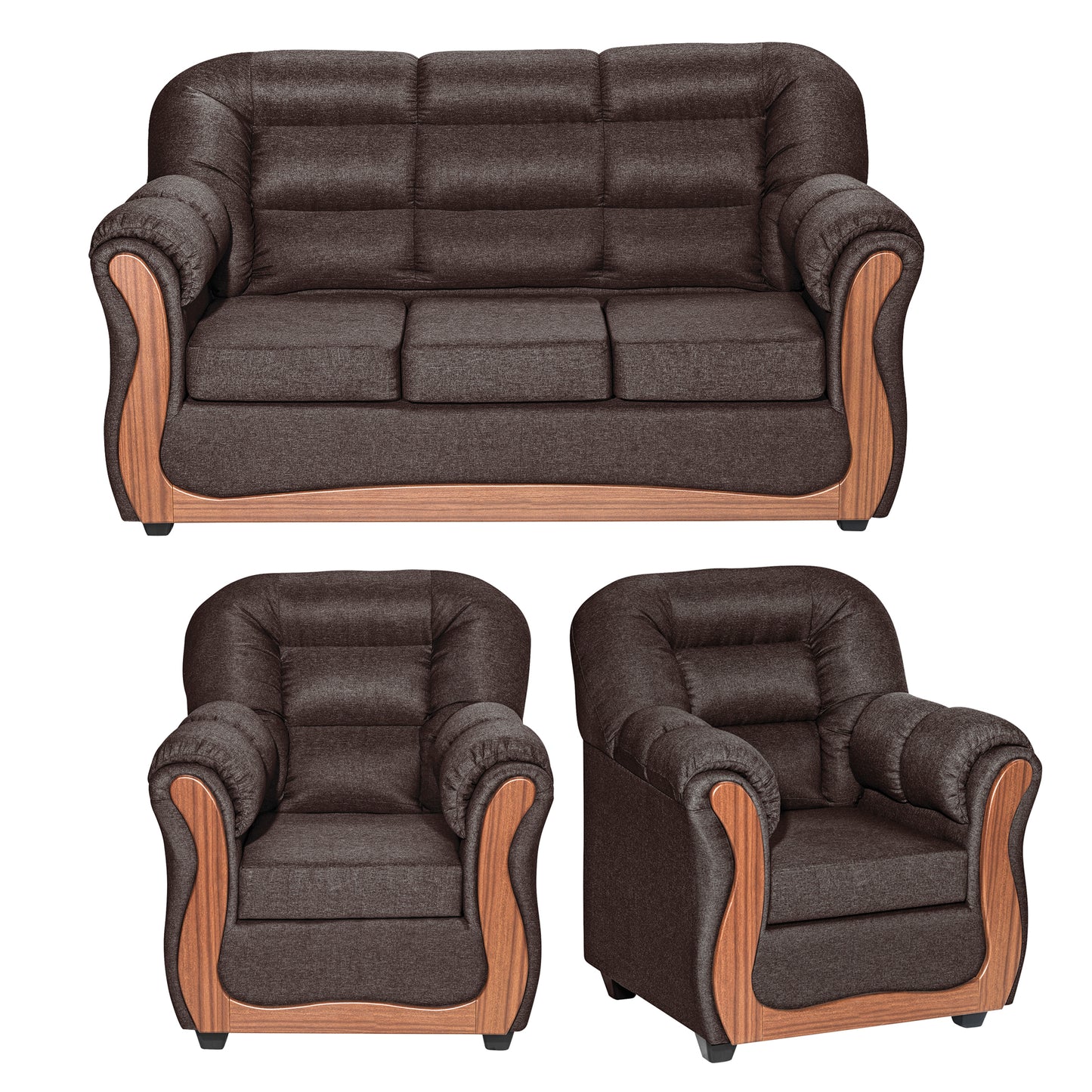 Sofa Living Cheyenne - Chocolate