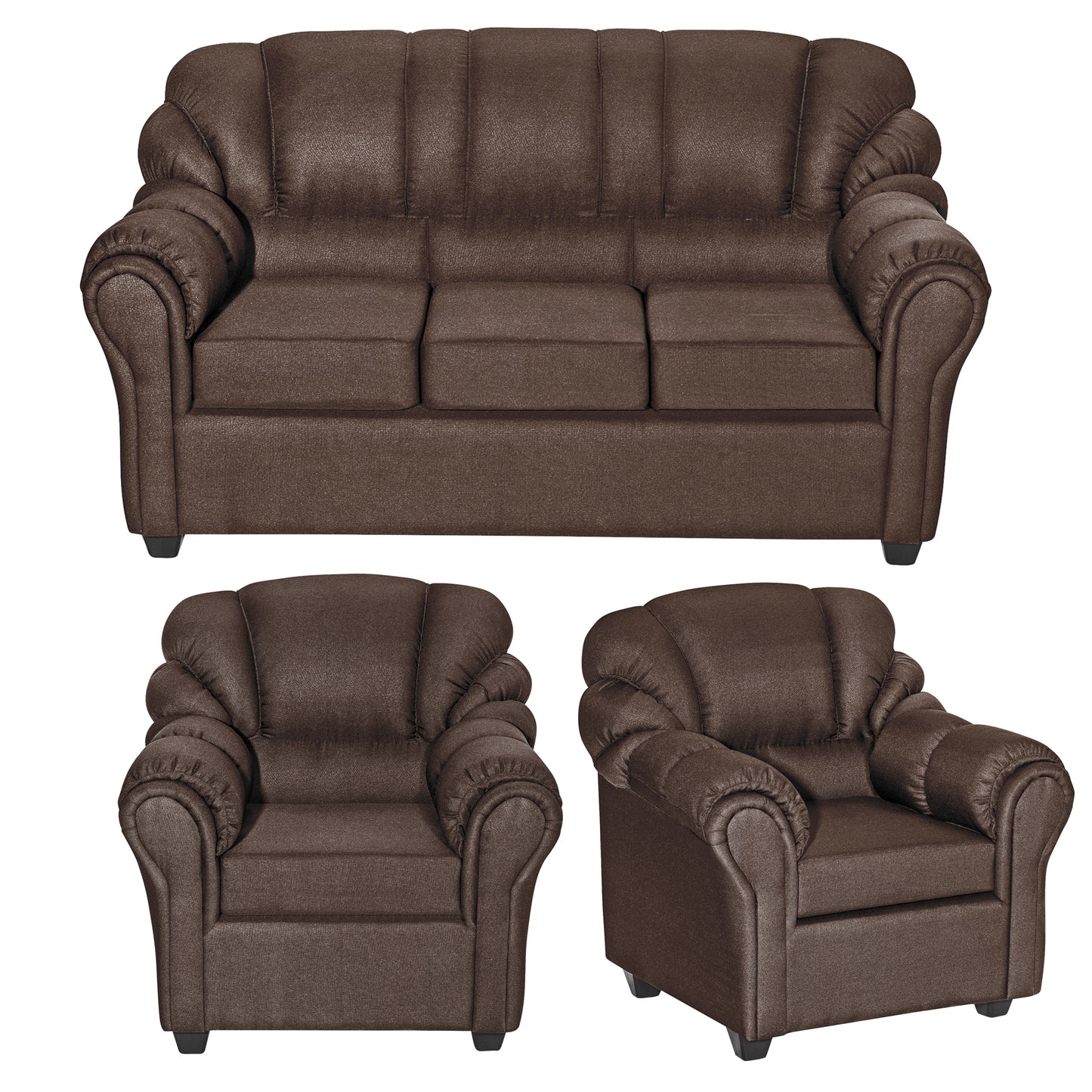 Sofa Living Montana - Chocolate