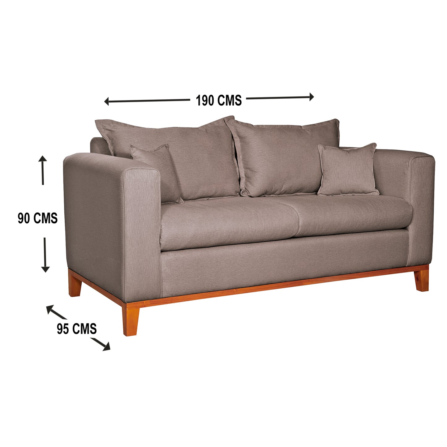 Sofá Maserati - Chocolate