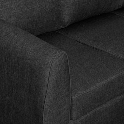 Sofá Saveiro 2 cuerpos - Gris oscuro