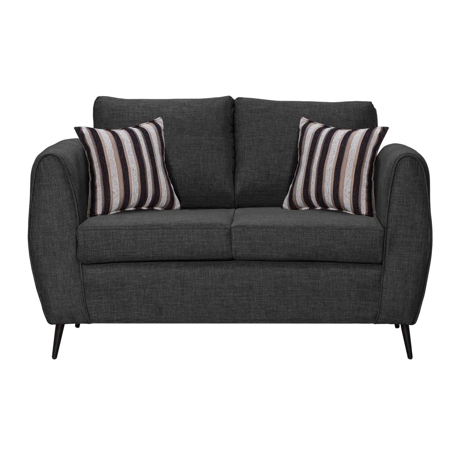 Sofá Saveiro 2 cuerpos - Gris oscuro