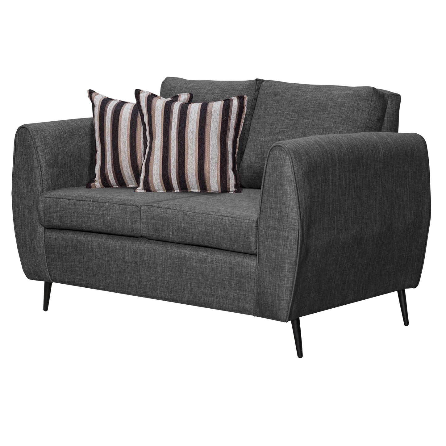 Sofá Saveiro 2 cuerpos - Gris oscuro