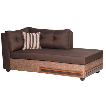 Sofa Seccional Capri - Chocolate