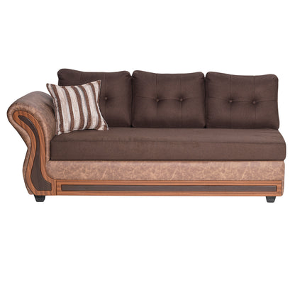 Sofa Seccional Capri - Chocolate
