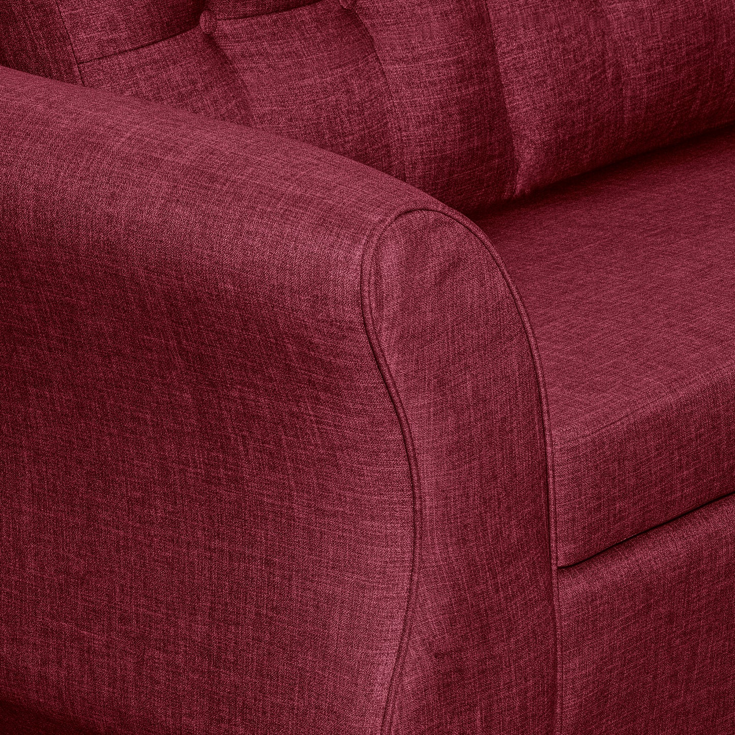 Sofa Seccional Chevette - Burdeo