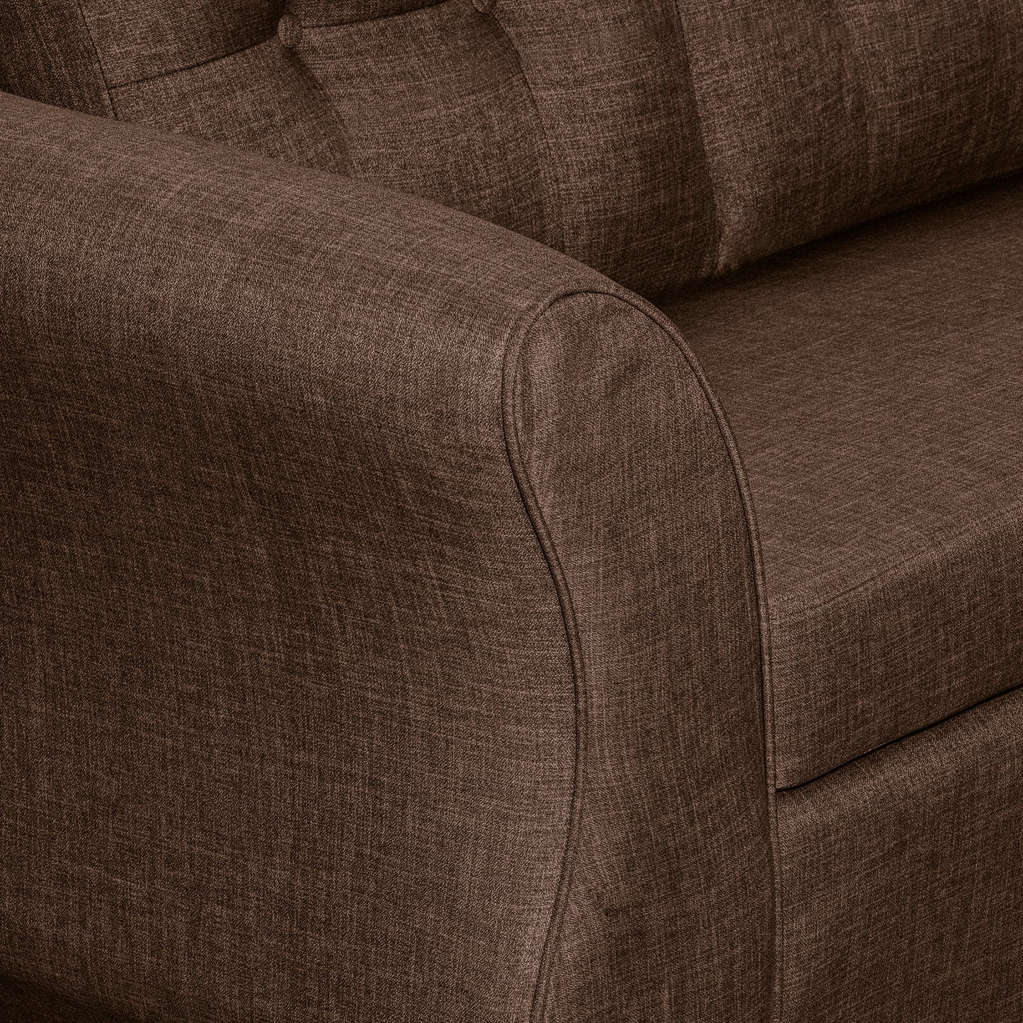 Sofa Seccional Chevette - Chocolate