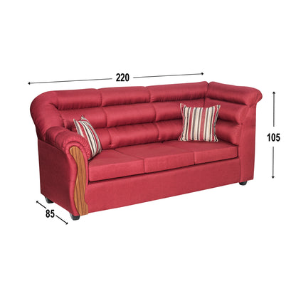 Sofa Seccional Navara - Burdeo