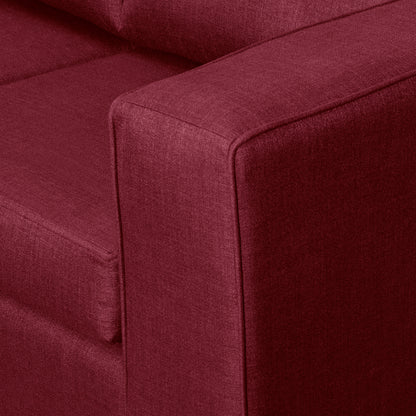 Sofa Seccional Vitara - Burdeo