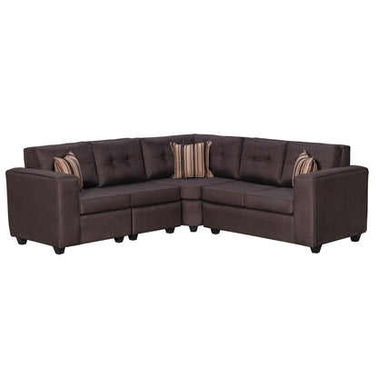 Sofa Seccional Vitara - Chocolate