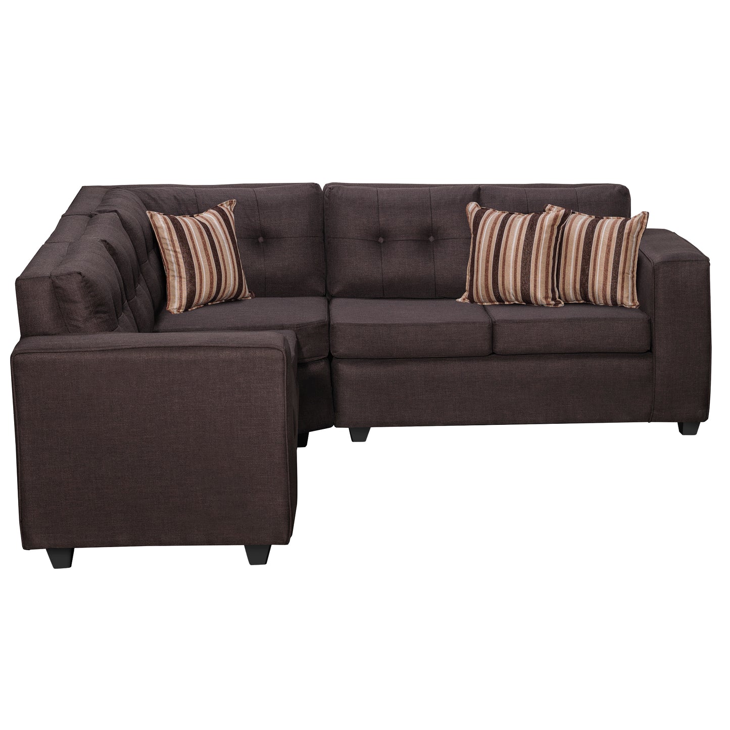 Sofa Seccional Vitara - Chocolate