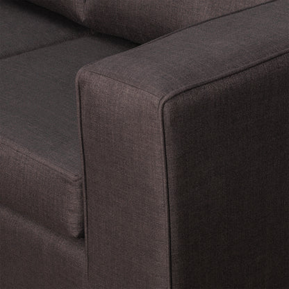 Sofa Seccional Vitara - Chocolate