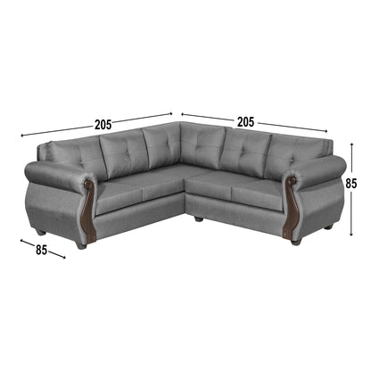 Sofa Seccional Corsa - Gris