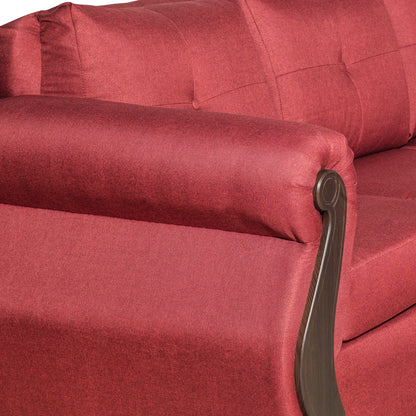 Sofa Seccional Corsa - Burdeo