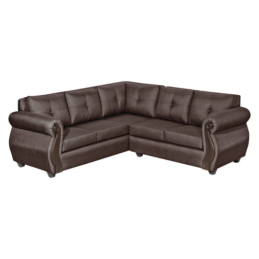 Sofa Seccional Corsa - Chocolate