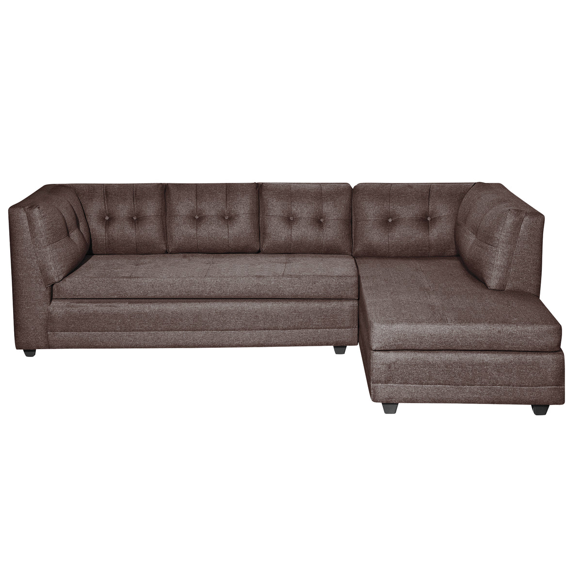 Sofá Seccional Malibu Chocolate - Moderno | Colbox – Colbox Chile
