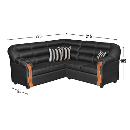 Sofa Seccional Navara - Negro