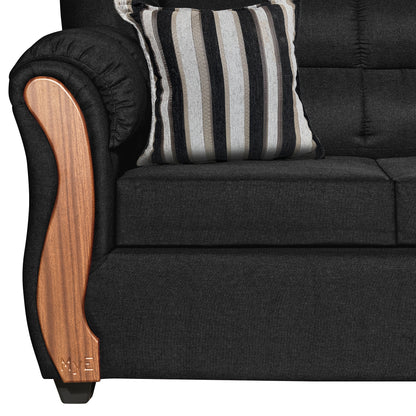 Sofa Seccional Navara - Negro