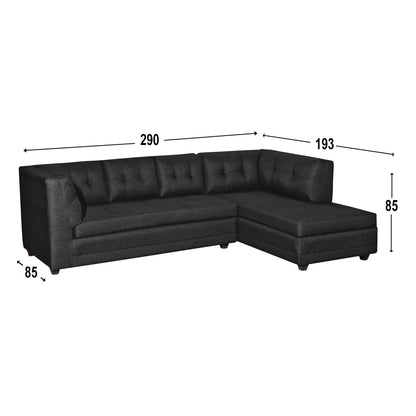 Sofa Seccional Malibu - Negro