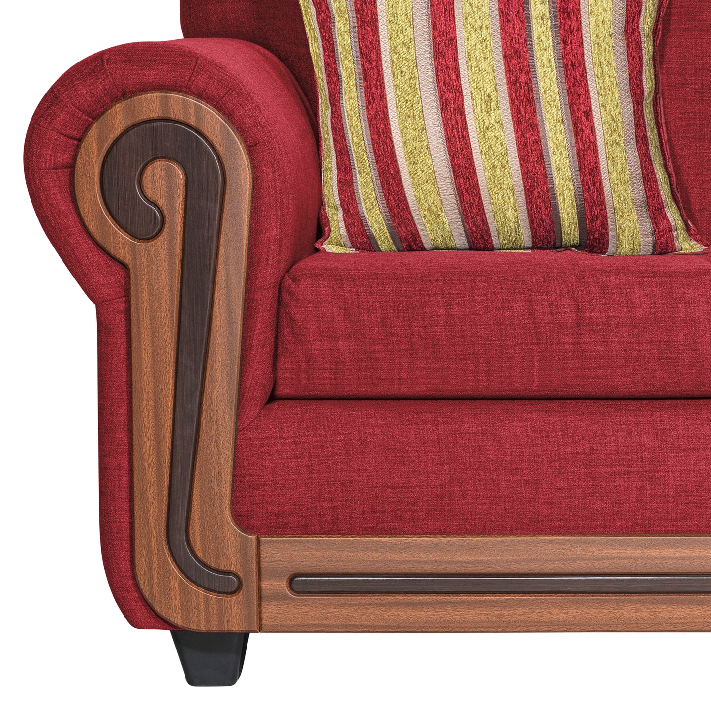 Sofa Living Silverado - Burdeo