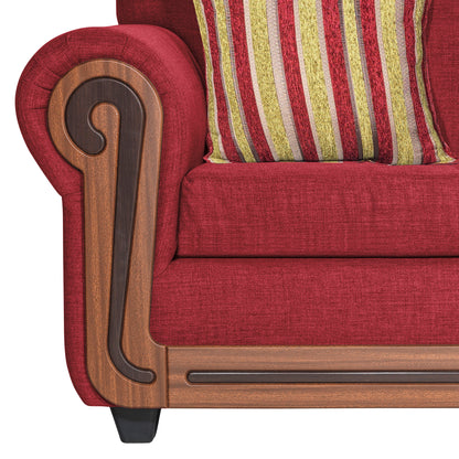 Sofa Living Silverado - Burdeo