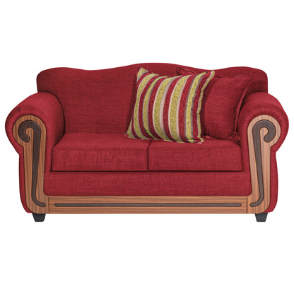 Sofa Living Silverado - Burdeo